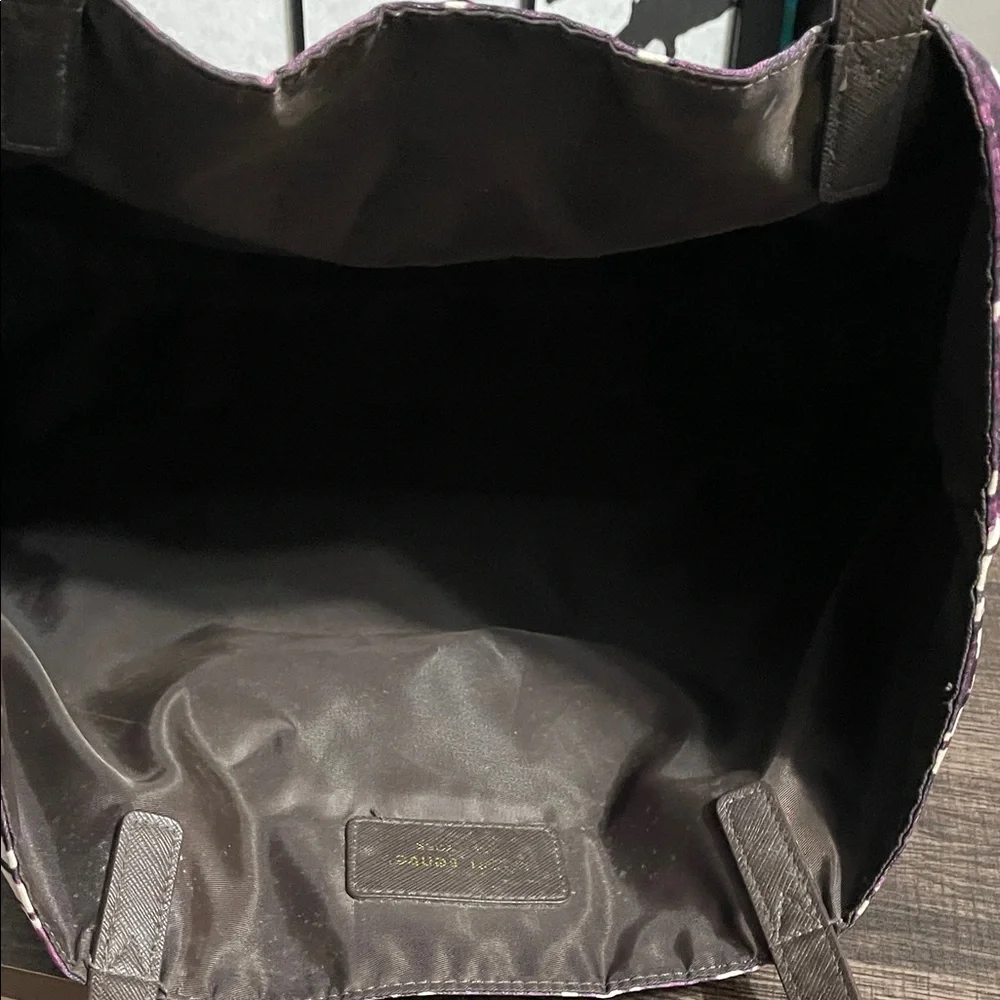 Purple Fashion-Illustration Tote Bag - Designer Style
